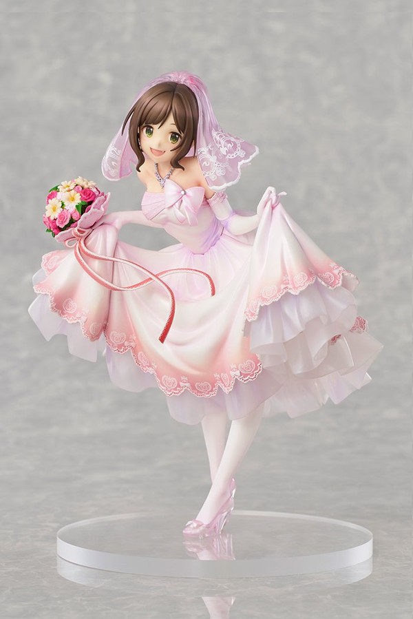 Maekawa Miku (Dreaming Bride, Limited Edition), THE [email protected] Cinderella Girls, Knead, Pre-Painted, 1/7, 4580513200051
